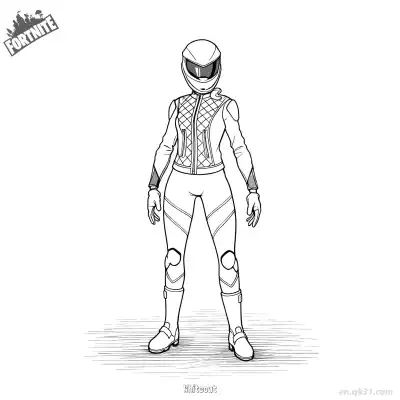 Free printable Whiteout 02 Coloring Page - Free PDF Printable Fortnite Coloring Sheets coloring page